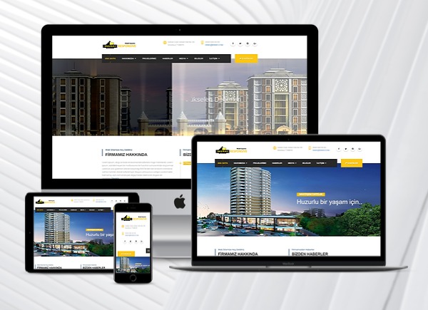 İnşaat  Web Paketi (Prestij)