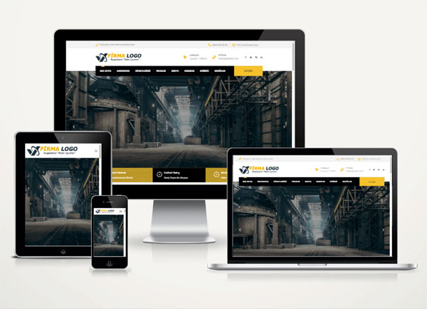 Mimarlik - İnşaat Web Paketi (Şantiye)